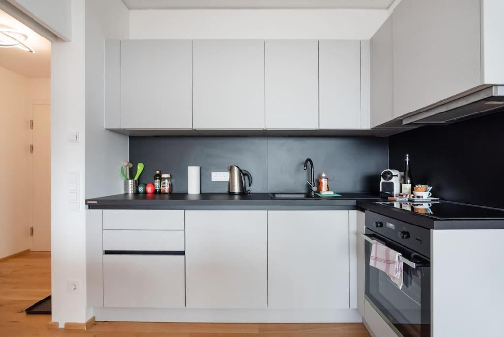 Appartamento Hoch Hinaus, Neu Und Stilvoll Mit Pool Am Dach Vienna Esterno foto
